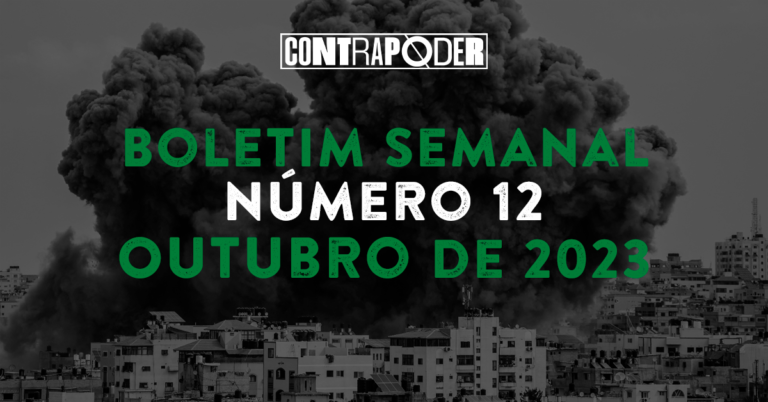 12º Boletim Semanal do Contrapoder