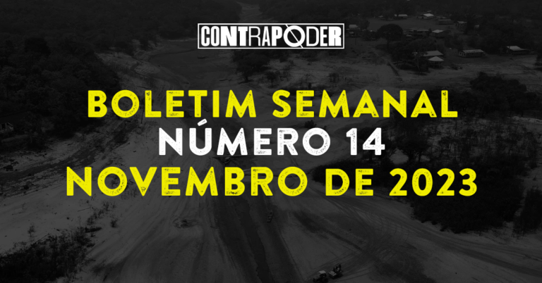 14º Boletim Semanal do Contrapoder