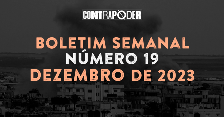 19º Boletim Semanal do Contrapoder