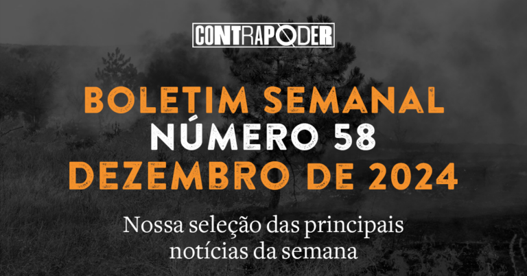 58º Boletim Semanal do Contrapoder