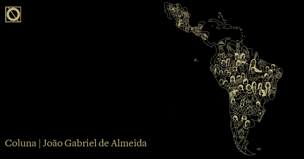 América látina com uma bela arte