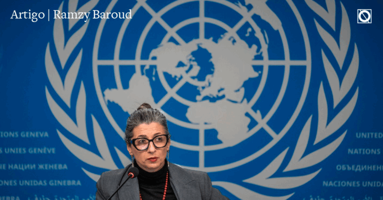 A bomba de Albanese: Os gigantes corporativos que alimentam a máquina de guerra de Israel na Palestina